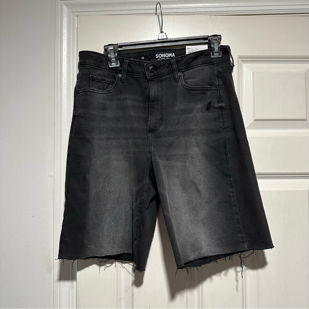 Sonoma Bermuda Jean Shorts NWT